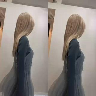 セミロング Y Uのヘアスタイル