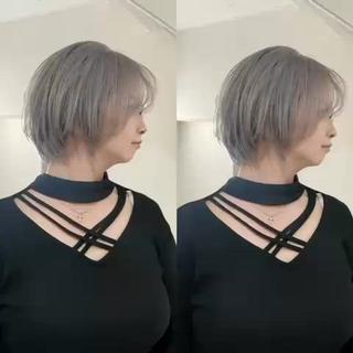 ショート Y Uのヘアスタイル