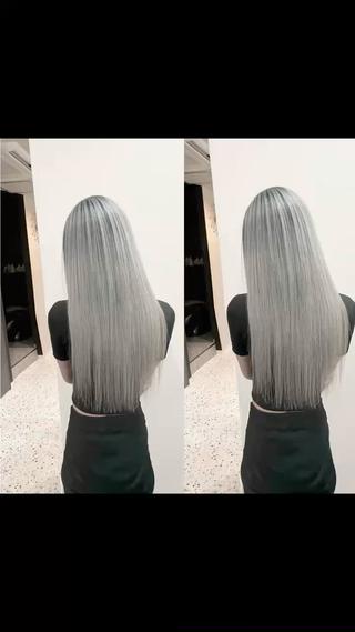 ロング カラー Y Uのヘアスタイル