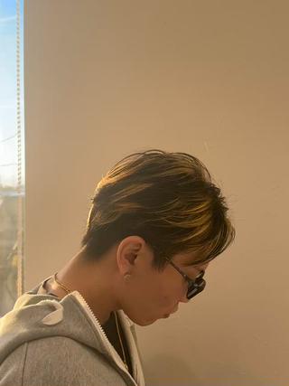 カラー メンズ HANABUSA days所属・HANABUSA ヤスキ/カラーリストのヘアスタイル