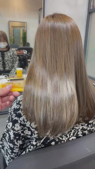 セミロング ALLEN hair 京橋店のヘアスタイル