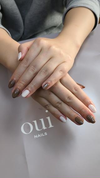 #ワンカラーネイル
#練習ネイル 