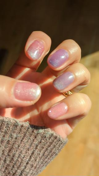 ジェルネイル
マグネットネイル 