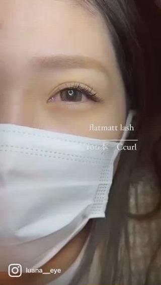 flatmatt lash100本 