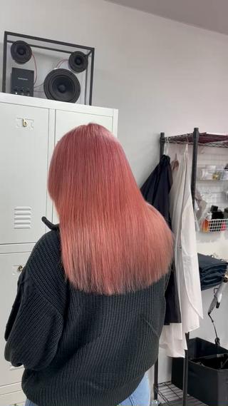 セミロング カラー パリピ師🐉 Mashuのヘアスタイル