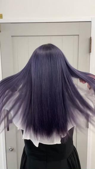 セミロング カラー パリピ師🐉 Mashuのヘアスタイル