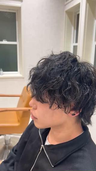 ツイストスパイラル！メンズパーマ 