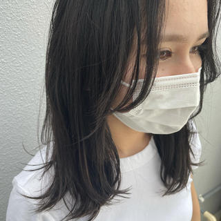 ミディアム C’LD hair produce /シールドヘア所属・モテ髪/ボブ/ショー ト/アダチフウトのヘアスタイル