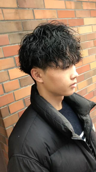 波巻きパーマ ️