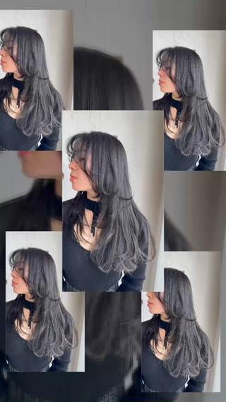 ロング カラー ヘアアレンジ 豊橋美容院 ソンリエのヘアスタイル