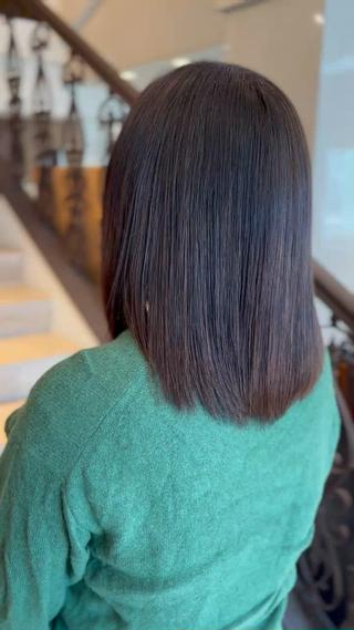 ミディアム weve タチバナのヘアスタイル