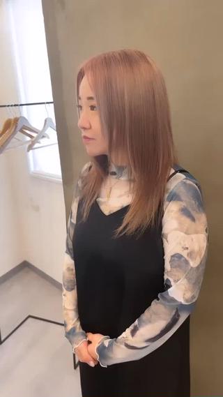 セミロング カラー 山浦司颯/ カラー/レイヤーのヘアスタイル