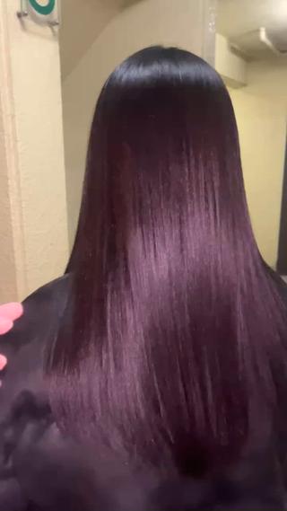 ロング くすみカラー/海外 レイヤー/ ローレンのヘアスタイル