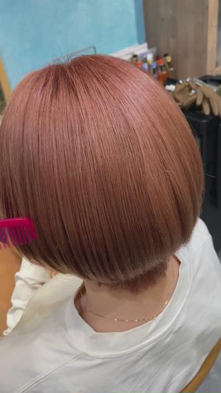 ショート カラー 🌈ブリーチ特化🌈 MINATOのヘアスタイル