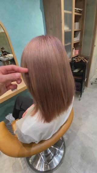 ミディアム カラー 🌈ブリーチ特化🌈 MINATOのヘアスタイル