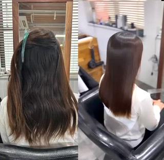 ロング パーマ 👑松山ストレート/ メンズヘア/龍仁👑のヘアスタイル