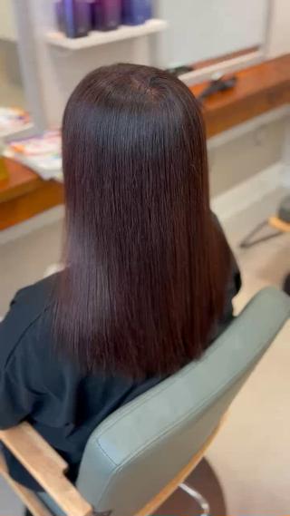 髪質改善/縮毛矯正 タカヤマ タクミのヘアスタイル