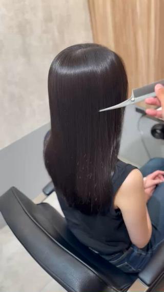 セミロング 高見海斗/髪質改善 /縮毛矯正のヘアスタイル