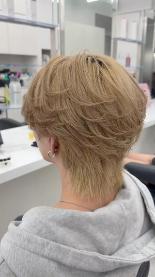 カラー メンズ 曲がる縮毛矯正✨️ パーマ🌀 晃哉‎のヘアスタイル