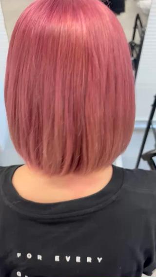 ショート カラー 曲がる縮毛矯正✨️ パーマ🌀 晃哉‎のヘアスタイル