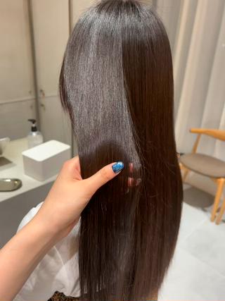 #ストレートパーマ 