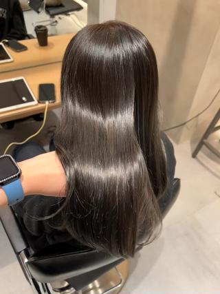 透明感　#グレージュカラー 