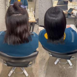 ミディアム WERULE pivot cross店所属・髪質改善/浅沼 亮のヘアスタイル