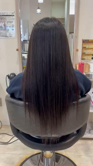ロング 艶カラー🫧/シール エクステRYOKAのヘアスタイル