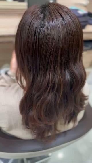 ロング カラー ☁🫧縮毛矯正 /沖春奈🪽🫧のヘアスタイル