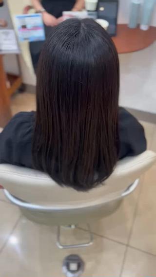 ロング カラー ☁🫧縮毛矯正 /沖春奈🪽🫧のヘアスタイル