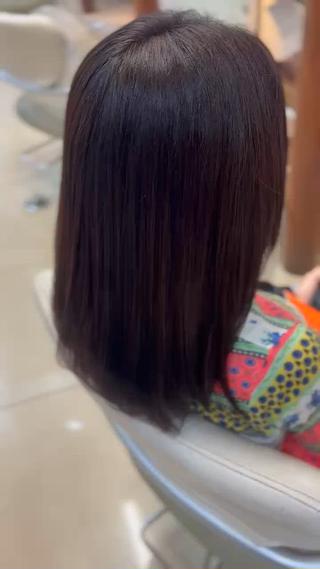 ミディアム カラー ☁🫧縮毛矯正 /沖春奈🪽🫧のヘアスタイル