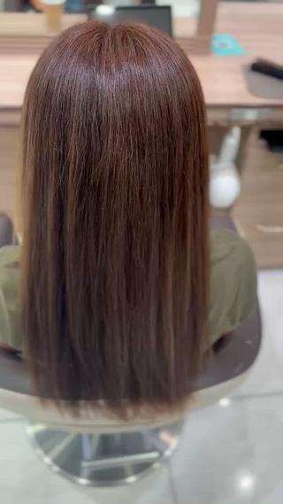 ロング カラー ☁🫧縮毛矯正 /沖春奈🪽🫧のヘアスタイル