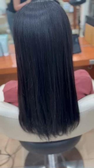 ロング カラー ☁🫧縮毛矯正 /沖春奈🪽🫧のヘアスタイル