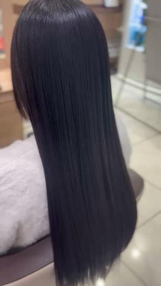 ロング パーマ ☁🫧縮毛矯正 /沖春奈🪽🫧のヘアスタイル