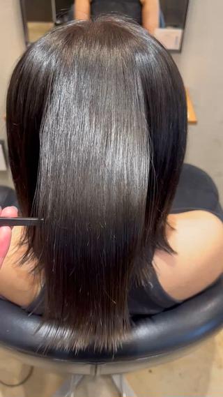 大人気の髪質改正カラー
カラーと同時に髪質改正可能です！
お時間も普段のカラーと変わりません♪
お値段も+1650円でさせていただきます♪
仕上がりがツヤもでてまとまりも良くなります♪
気になる方はお気軽にご予約ください♪
髪質改正単品での施術も可能です 