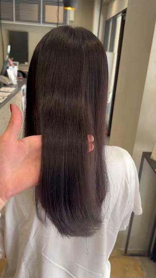 髪質改正カラー
 