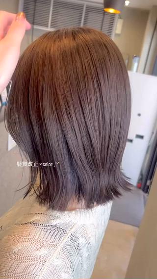今話題の髪質改正！カラーや縮毛矯正と一緒に施術できるようになりました！今までの髪質改正と違ってお時間もかからずお値段も安くなってます♪可愛く綺麗な髪にしませんか？？ 