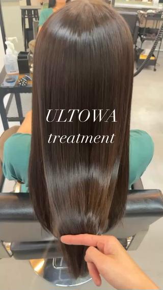 ロング sai x所属・奥秋 理紗　sai xのヘアスタイル