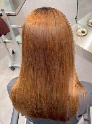 ロング ✨美髪矯正✨髪質改善 ✨レイヤー✨大山　悠のヘアスタイル