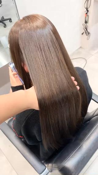 ロング カラー ✨美髪矯正✨髪質改善 ✨レイヤー✨大山　悠のヘアスタイル