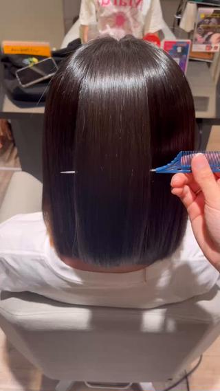 ミディアム 下崎 真愛のヘアスタイル