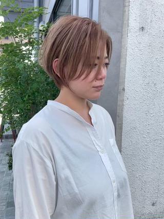 ショート Re-Bell所属・中江 翔のヘアスタイル