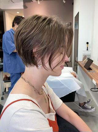 ショート Re-Bell所属・中江 翔のヘアスタイル