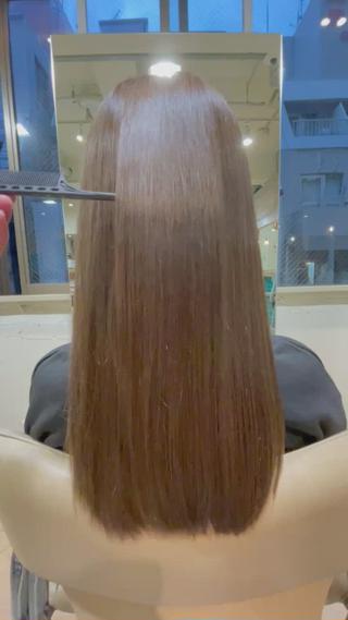 髪質改善ストレート 