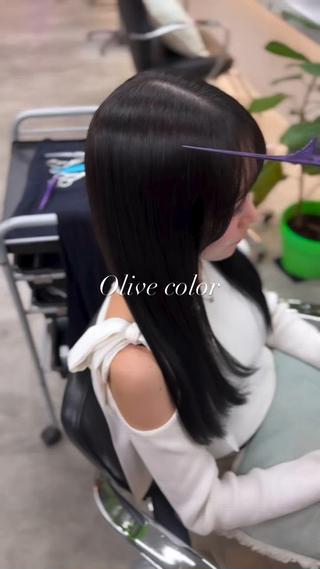ロング カラー 乾かすだけでまとまる /髪質改善西村涼太のヘアスタイル