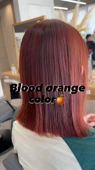 カラー Ore🫧タナカマヤ /柔らかい質感カラーのヘアスタイル