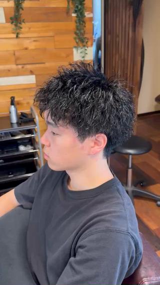 ツイストパーマ 