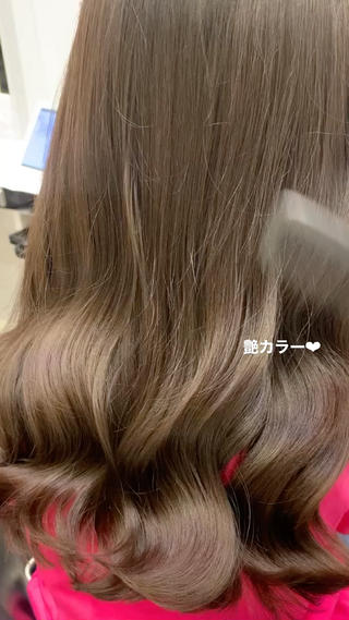 ロング カラー 🦋　大塚 絢　🦋のヘアスタイル