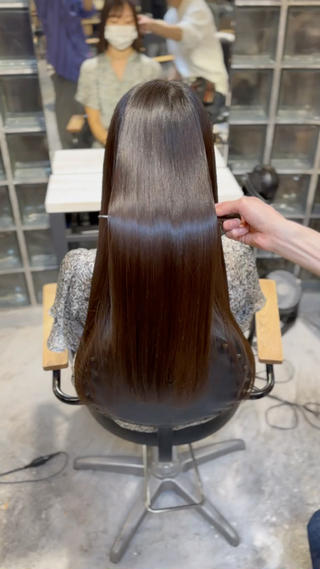 ロング 🪐縮毛矯正／海陸 翔のヘアスタイル