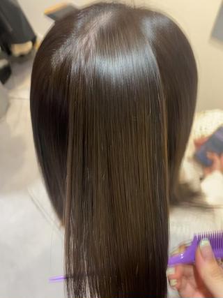 ︎ ベース：ブラウン
︎ ハイライト：極細ベージュ 